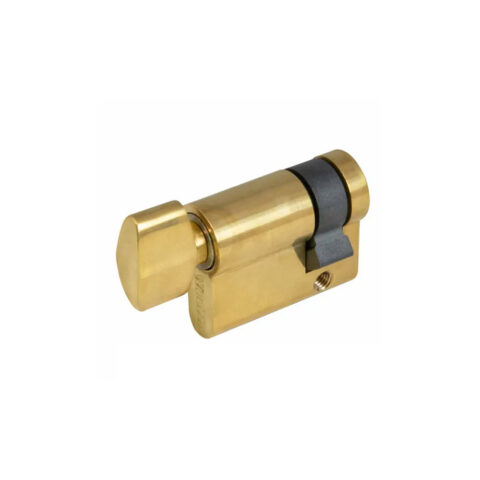 Zanda 35mm Euro Half Cylinder Snib Satin Brass