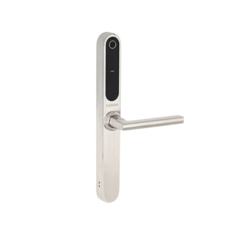 Zanda Stealth Longplate With 35mm Backset Mortice Lock Brushed Nickel
