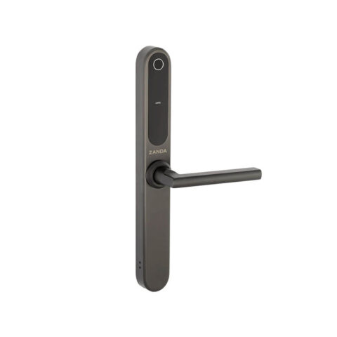 Zanda Stealth Longplate With 35mm Backset Mortice Lock Graphite Nickel