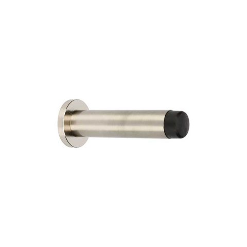 Zanda 85mm Round Door Stop Brushed Nickel