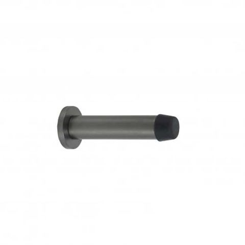 Zanda 85mm Round Door Stop Graphite Nickel