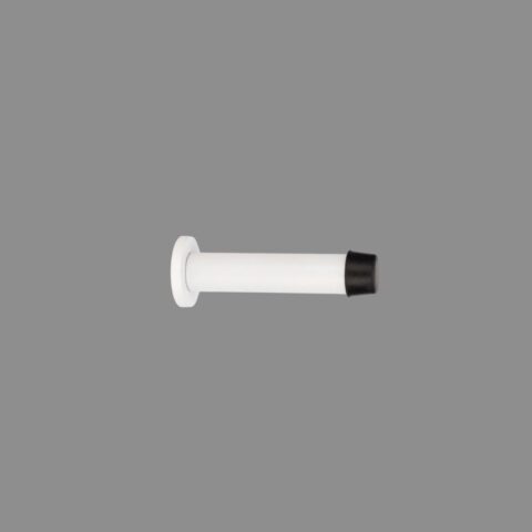 Zanda 85mm Round Door Stop White