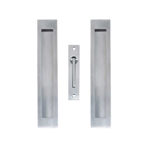 Zanda Verve 300mm Sliding Door Pull Kit Stainless Steel