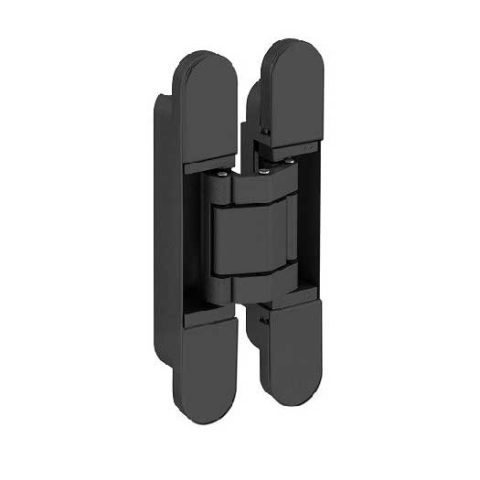 Zanda 25x152mm 3D Adjustable Concealed Hinge Matte Black