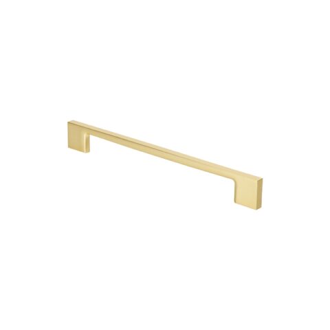 Zanda Marco 225mm Cabinet Pull Handle Satin Brass