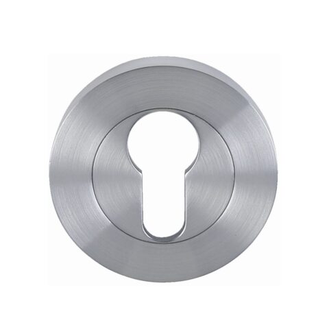 Zanda Aston 55mm Round Euro Escutcheon (Pair) Stainless Steel