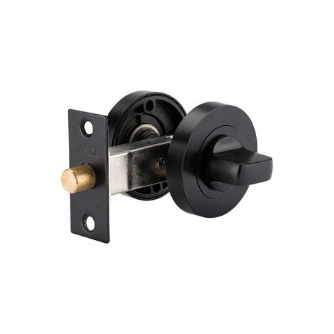 Zanda 52.5mm Round Privacy Turn Kit Matte Black