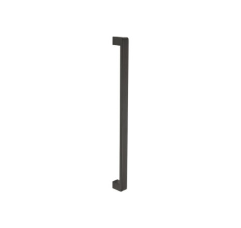 Zanda Streamline Back to Back Door Pull Handle Matte Black